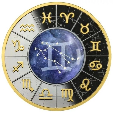 Sign of the Zodiac - Taurus - 1/2 Oz - Silver Collector Coin