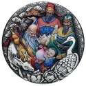 Fu Lu Shou - 5 Oz - stříbrná sběratelská mince (dodání 23.6.2023)