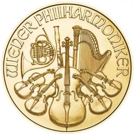 Wiener Philharmoniker 1/10 Oz ( 2024 ) - investiční zlatá mince