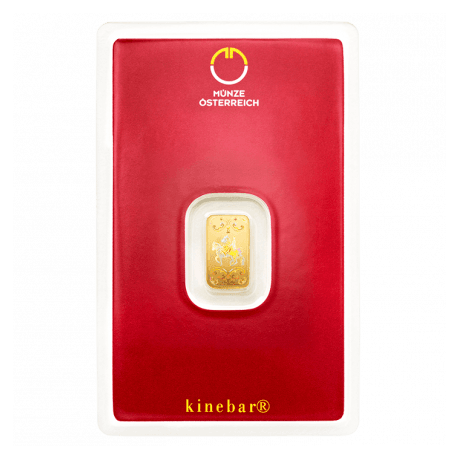 Münze Österreich - 1g (Kinegram) - Goldanlagebarren