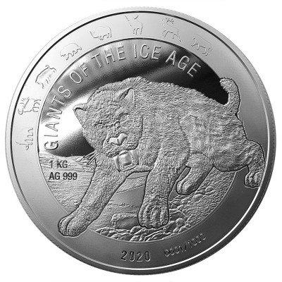 Giants of the Ice Age Serie - 8 oz - Silber Sammlermünzen