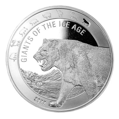 Giants of the Ice Age Serie - 8 oz - Silber Sammlermünzen