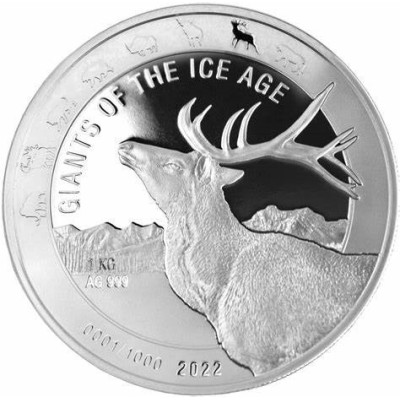 Giants of the Ice Age Serie - 8 oz - Silber Sammlermünzen