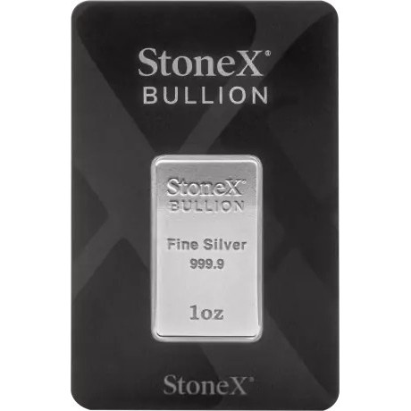 StoneX - 1 oz - Silberinvestmentbarren