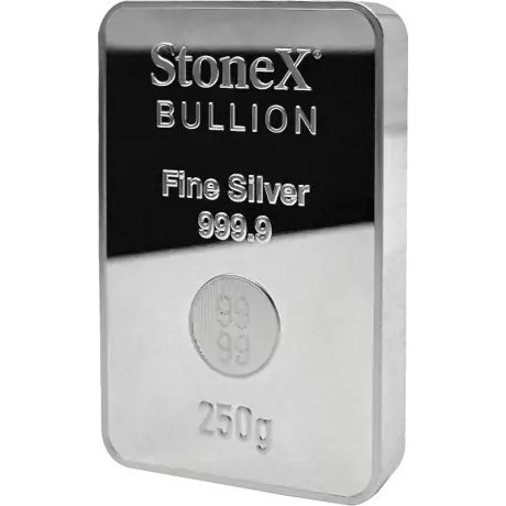 StoneX Coinbar - 250 g - Silbermünzbarren