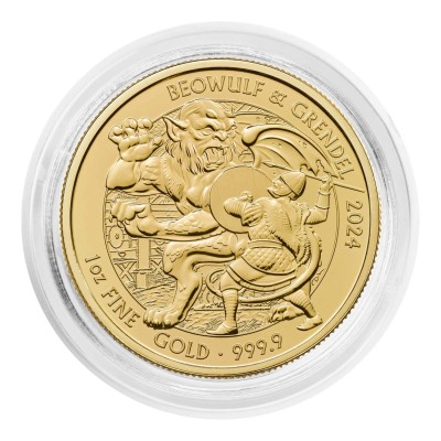 Myths and Legends - Beowulf - 1 oz - Goldanlagemünze
