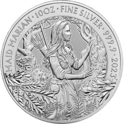 Mythen und Legenden - Maid Marianne - 10 oz - Silber Anlagemünze