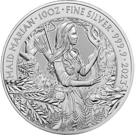 Mythen und Legenden - Maid Marianne - 10 oz - Silber Anlagemünze