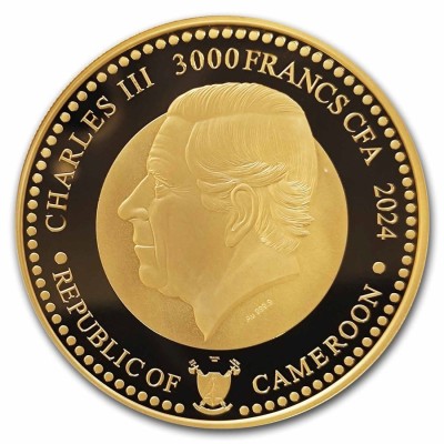 Welthunderassen: Australian Shepherd (2024) - 1 oz - Goldanlagemünze