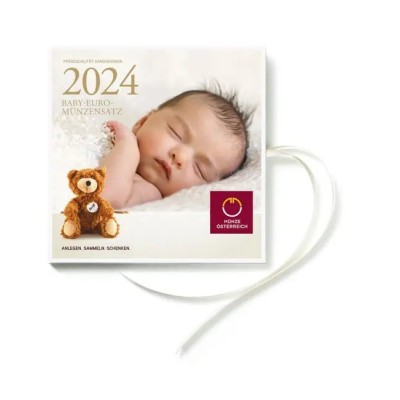 Baby-Geschenk-Set 2024 - Geschenkmünzen