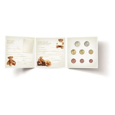 Baby-Geschenk-Set 2024 - Geschenkmünzen