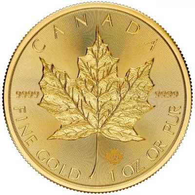 Maple Leaf (ältere Jahrgänge) - 1 oz - Goldanlagemünze