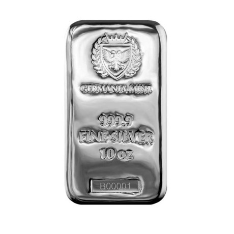 Germania Mint - 10 oz - Silberanlagebarren