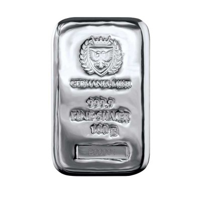 Germania Mint - 100g - Silberanlagebarren