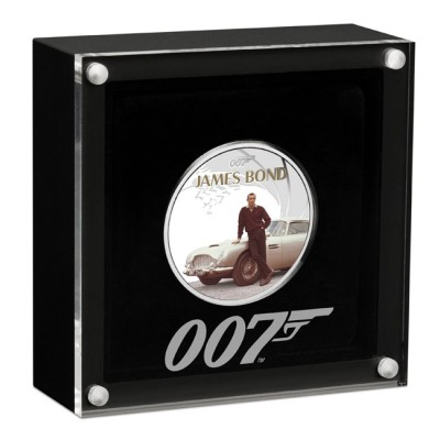James Bond - Sean Connery - 1 oz - Silber Sammlermünze