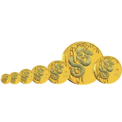 Lunar Snake 2025 - 1/4 oz - Goldanlagemünze