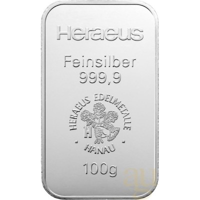 Argor-Heraeus 100 g - Silberanlagebarren