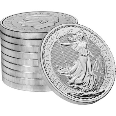 Britannia 2025 - 1 oz - Silberanlagemünze