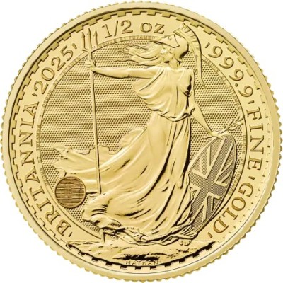 Britannia 2025 - 1/2 oz - Goldanlagemünze