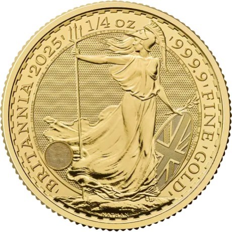 Britannia 2025 - 1/4 oz - Goldanlagemünze
