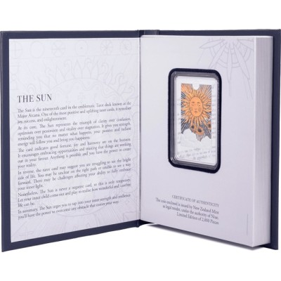 Tarot XIX: Sonne - 1 oz - Silber Sammlermünze