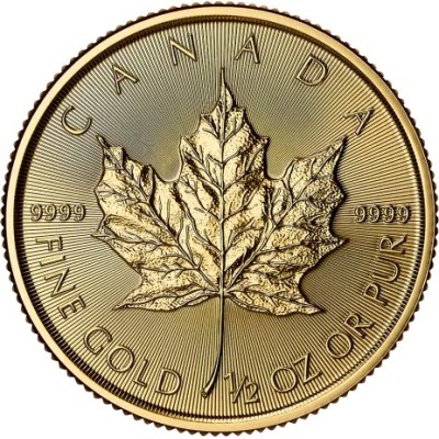 Maple Leaf (2025) - 1/2 oz - Goldanlagemünze