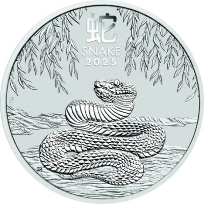 Lunar Snake (2025) - 1 oz - Silber Anlagemünze