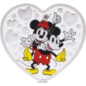 Mickey Mouse & Minnie Mouse - 1 oz Silber Sammlermünze