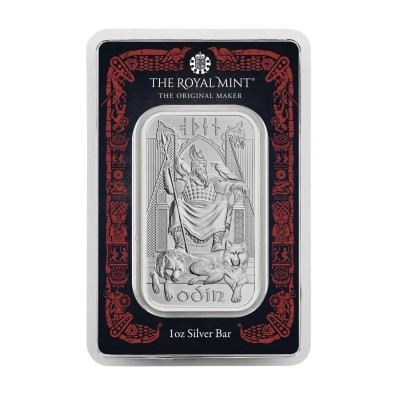 Nordische Götter - Odin - 1 oz - Silberanlagebarren