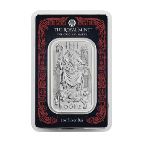 Nordische Götter - Odin - 1 oz - Silberanlagebarren