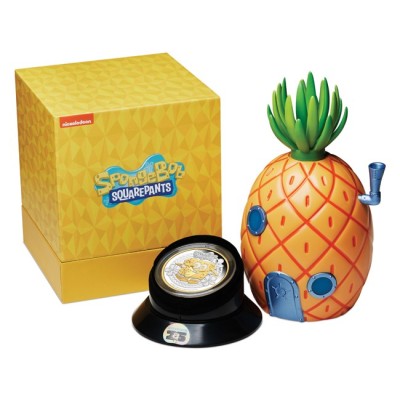 Spongebob Schwammkopf - 2 oz - Silber Sammlermünze