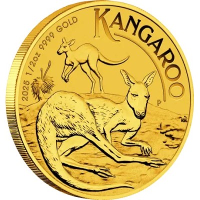 Kangaroo (2025) - 1/2 oz - Goldanlagemünze