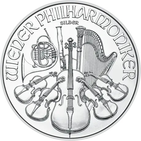Wiener Philharmoniker (2025) - 1 oz - Silberanlagemünze  (Lieferung 20.4.2025)
