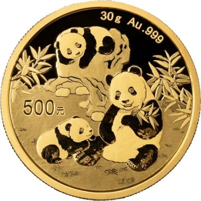 Panda (2025) - 30g - Goldanlagemünze