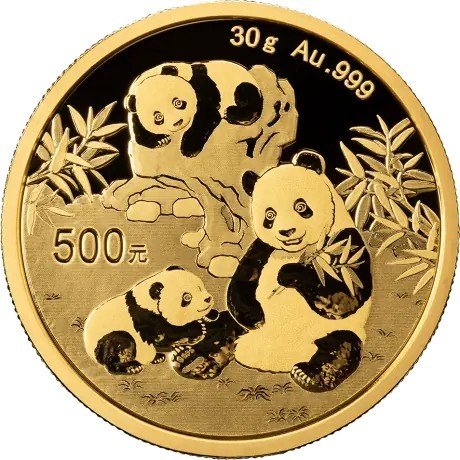 Panda (2025) - 30g - Goldanlagemünze
