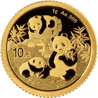 Panda (2025) - 1g - Goldanlagemünze