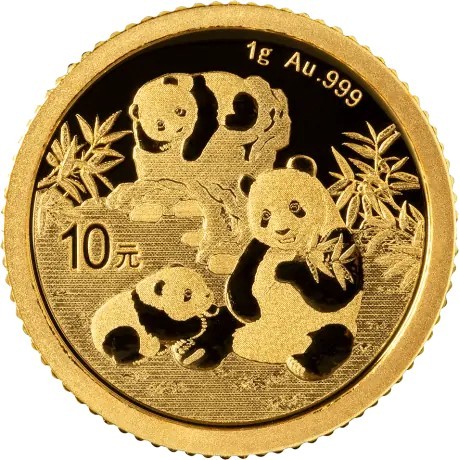 Panda (2025) - 1g - Goldanlagemünze