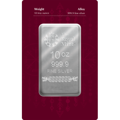 Nordische Götter - Odin - 10 oz - Silberanlagebarren