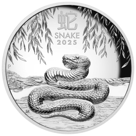 Lunar Snake - 5 oz - Silber Sammlermünze