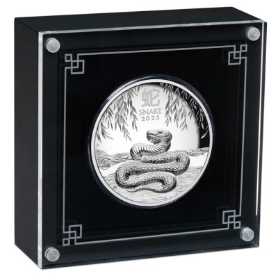 Lunar Snake - 5 oz - Silber Sammlermünze