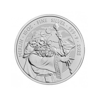 Myths and Legends - Merlin - 10 oz - Silberanlagemünze
