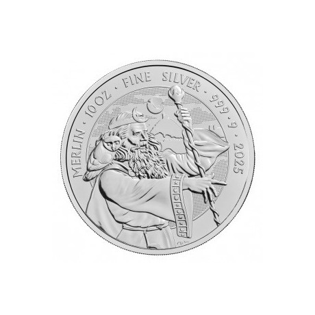 Myths and Legends - Merlin - 10 oz - Silberanlagemünze