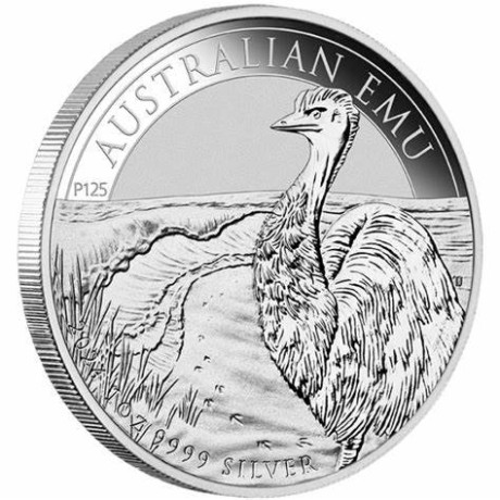 Australischer Emu (2024) - 1 Oz - Silber Anlagemünze