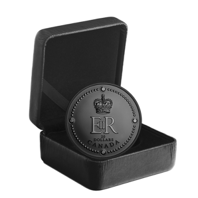 Queen Elizabeth II. Royal Cypher - 1 oz - Silber Proof Sammlermünze