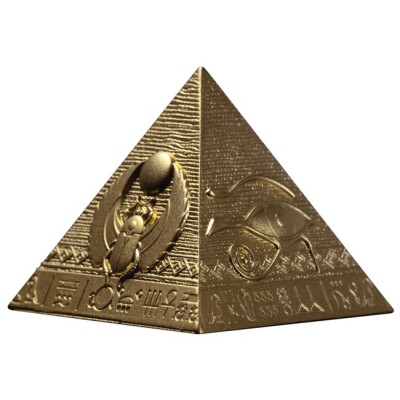 Pyramiden von Gizeh - 6 oz - Silber prooflike Sammlermünze (Lieferung 26.5.2025)