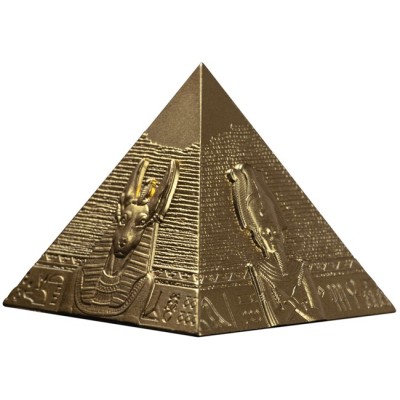 Pyramiden von Gizeh - 6 oz - Silber prooflike Sammlermünze (Lieferung 26.5.2025)