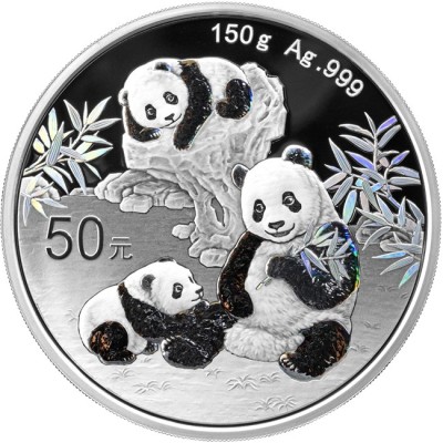 Panda (2025) - 150 g - Silber Proof Sammlermünze