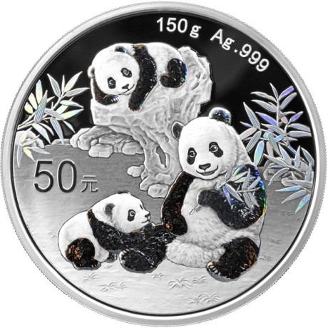 Panda (2025) - 150 g - Silber Proof Sammlermünze