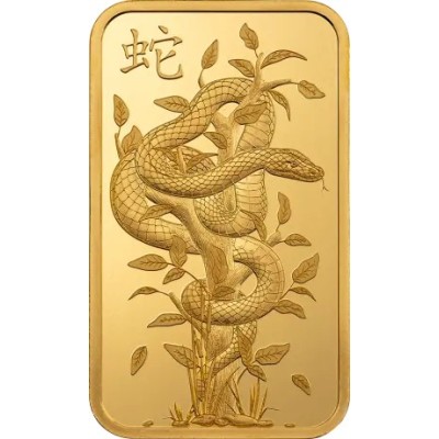 Pamp, Lunar Legend White Snake - 1 oz - Goldanlagebarren