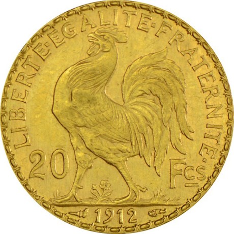 20 Francs - 6,45 g - Goldanlagemünze